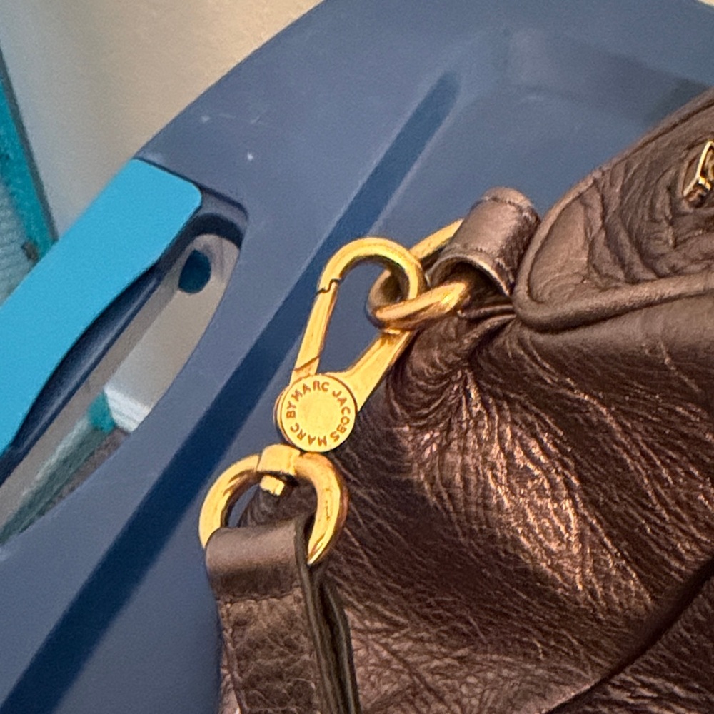 Marc by Marc Jacobs Standard Supply Workwear Leather Satchel Crossbody - Picture 6 of 10